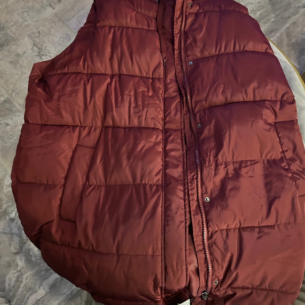 Ellos 1x long puffer vest
